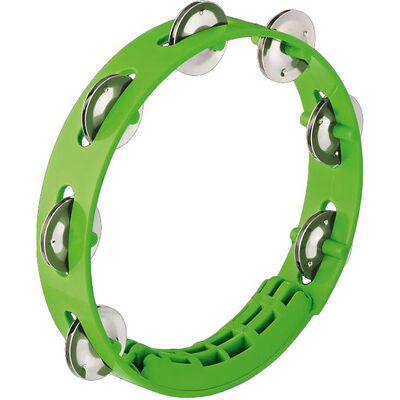 NINO Kompakt ABS Tamburine Green NINO Kompakt ABS Tamburine Green
