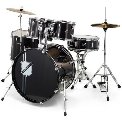 Millenium Focus 20 Drum Set Black Millenium Focus 20 Drum Set Black