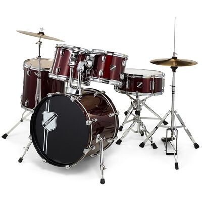 Millenium Focus 18 Drum Set Red Millenium Focus 18 Drum Set Red