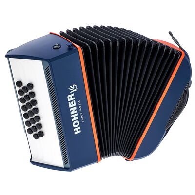 Hohner XS Accordion Button blue Hohner XS Accordion Button blue