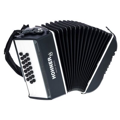 Hohner XS Accordion Button grey Hohner XS Accordion Button grey