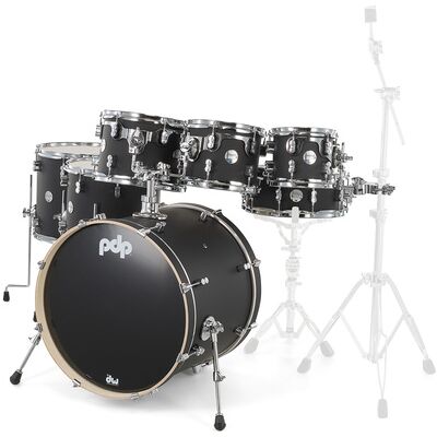 DW PDP CM7 Satin Black DW PDP CM7 Satin Black