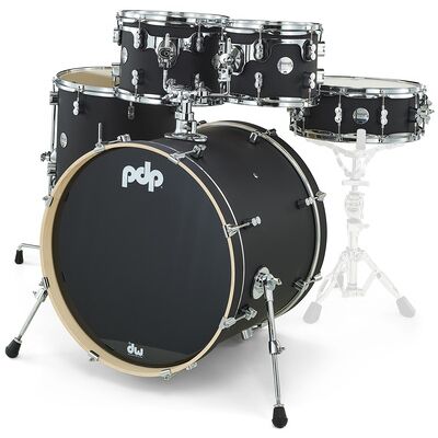 DW PDP CM5 Standard Satin Black DW PDP CM5 Standard Satin Black