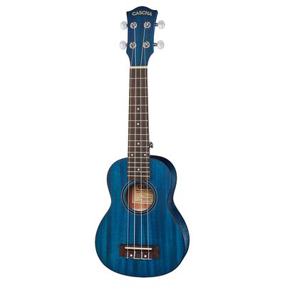 Cascha Premium Mahagoni Soprano Blau Cascha Premium Mahagoni Soprano Blau