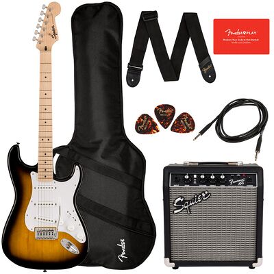 Squier Sonic Stratocaster Pack 2TSB Squier Sonic Stratocaster Pack 2TSB