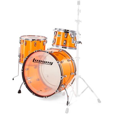 Ludwig Vistalite ProBeat Set Amber Ludwig Vistalite ProBeat Set Amber