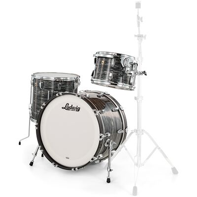Ludwig Legacy Maple Fab Black Oyster Ludwig Legacy Maple Fab Black Oyster
