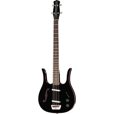 Danelectro 58 Longhorn Bass Black Red Danelectro 58 Longhorn Bass Black Red