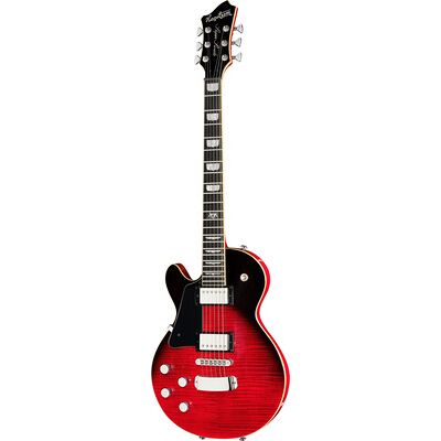 Hagstrom Super Swede Crimson Flame LH Hagstrom Super Swede Crimson Flame LH