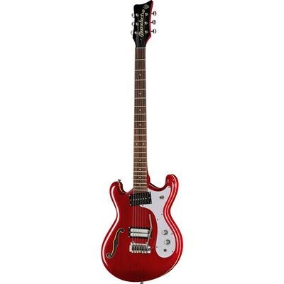 Danelectro 66BT Transparent Red Danelectro 66BT Transparent Red