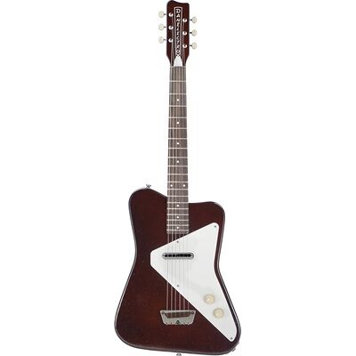 Danelectro Pro Maroon Silver Glitter Danelectro Pro Maroon Silver Glitter