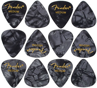 Fender Black Moto Pick Medium