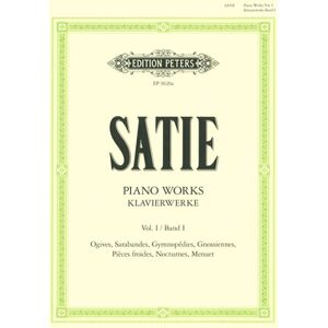 Edition Peters Satie Klavierwerke