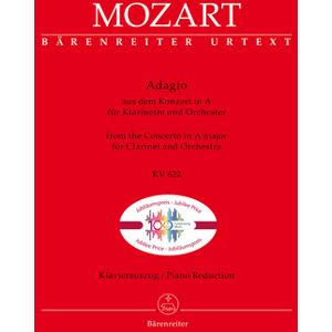 Bärenreiter Mozart Adagio KV 622