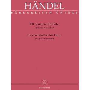 Bärenreiter Händel Elf Sonaten für Flöte Bärenreiter Händel Elf Sonaten für Flöte