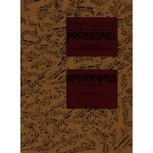 Schott Orchester Probespiel DoubleBas Schott Orchester Probespiel DoubleBas