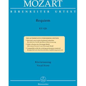 Bärenreiter Mozart Requiem KV626 Bärenreiter Mozart Requiem KV626