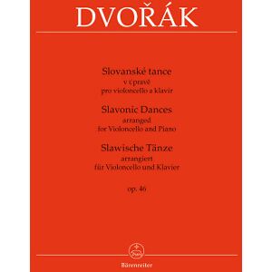 Bärenreiter Dvorák Slavonic Dances op.46 Bärenreiter Dvorák Slavonic Dances op.46