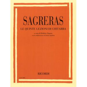 Ricordi Sagreras Lezioni di Chitarra Ricordi Sagreras Lezioni di Chitarra