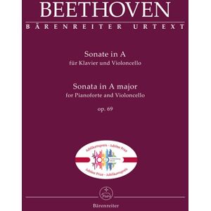 Bärenreiter Beethoven Cellosonate A-Dur Bärenreiter Beethoven Cellosonate A-Dur