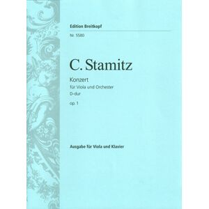 Breitkopf & Härtel Stamitz Konzert D-Dur Viola Breitkopf & Härtel Stamitz Konzert D-Dur Viola