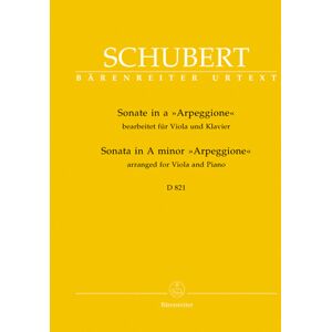 Bärenreiter Schubert Sonate a-moll Viola Bärenreiter Schubert Sonate a-moll Viola