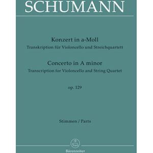Bärenreiter Schumann Concerto a-moll Bärenreiter Schumann Concerto a-moll