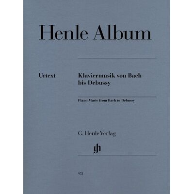 Henle Verlag Henle Album Bach Debussy Henle Verlag Henle Album Bach Debussy