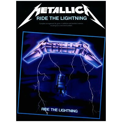Music Sales Metallica Ride The Lightning Music Sales Metallica Ride The Lightning