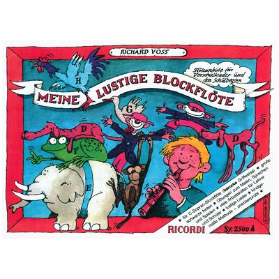 Ricordi Lustige Blockflöte 1 Barock Ricordi Lustige Blockflöte 1 Barock