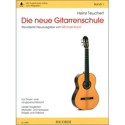Ricordi Die neue Gitarrenschule Band 1 Ricordi Die neue Gitarrenschule Band 1