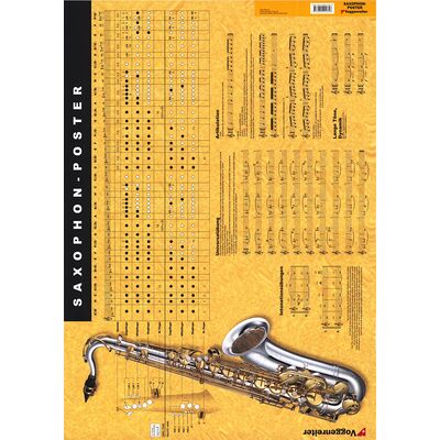 Voggenreiter Poster Saxophone Voggenreiter Poster Saxophone