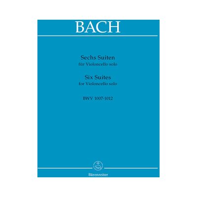 Bärenreiter Bach Six Suites Cello Bärenreiter Bach Six Suites Cello