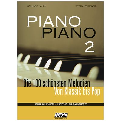 Hage Musikverlag Piano Piano Vol.2 Easy Hage Musikverlag Piano Piano Vol.2 Easy