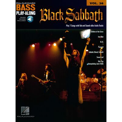 Hal Leonard Black Sabbath Bass Play-Along Hal Leonard Black Sabbath Bass Play-Along