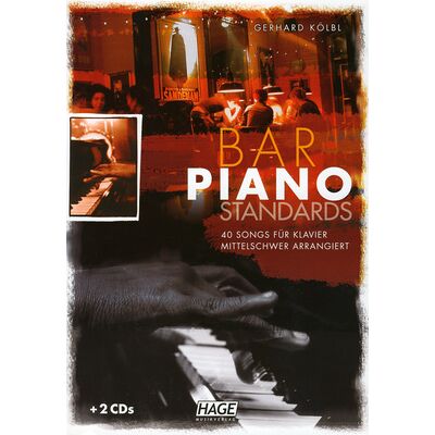 Hage Musikverlag Bar Piano Standards +CD Hage Musikverlag Bar Piano Standards +CD