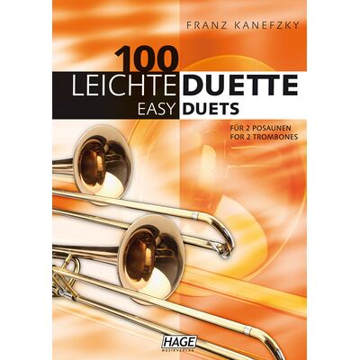 Hage Musikverlag 100 Leichte Duette Posaune Hage Musikverlag 100 Leichte Duette Posaune