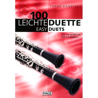 Hage Musikverlag 100 Leichte Duette Klarinette Hage Musikverlag 100 Leichte Duette Klarinette