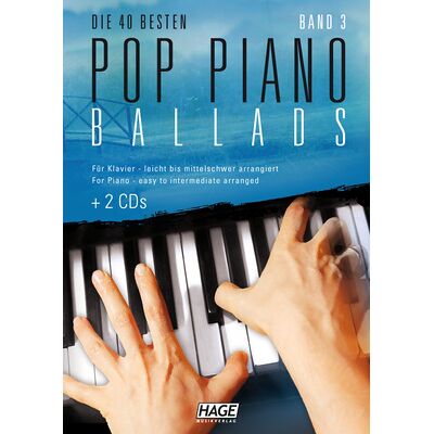 Hage Musikverlag Pop Piano Ballads 3 Hage Musikverlag Pop Piano Ballads 3