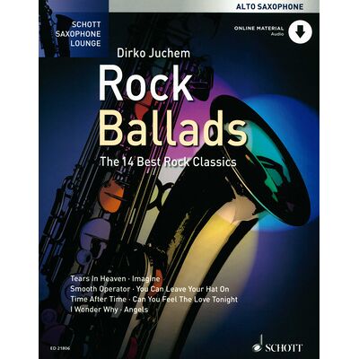 Schott Rock Ballads Alto Sax Schott Rock Ballads Alto Sax