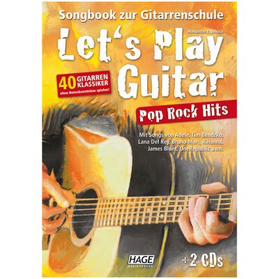 Hage Musikverlag Let's Play Guitar Pop Rock Hit Hage Musikverlag Let's Play Guitar Pop Rock Hit