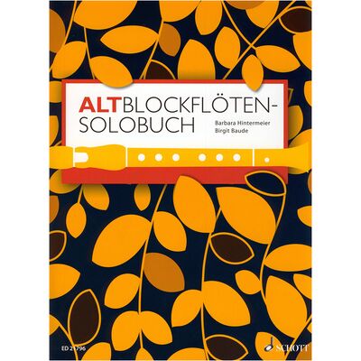 Schott Altblockflöten-Solobuch Schott Altblockflöten-Solobuch