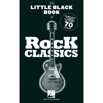 Wise Publications The Little Black Book Of Rock Wise Publications The Little Black Book Of Rock