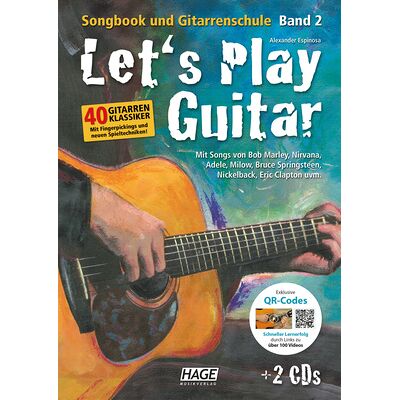 Hage Musikverlag Let's Play Guitar Vol.2 Hage Musikverlag Let's Play Guitar Vol.2