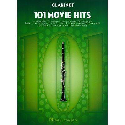 Hal Leonard 101 Movie Hits for Clarinet Hal Leonard 101 Movie Hits for Clarinet