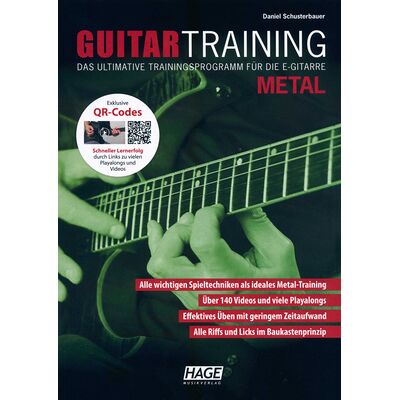 Hage Musikverlag Guitar Training Metal Hage Musikverlag Guitar Training Metal