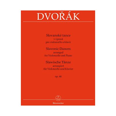 Bärenreiter Dvorák Slavonic Dances op.46 Bärenreiter Dvorák Slavonic Dances op.46