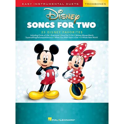 Hal Leonard Disney Songs For Two Trombone Hal Leonard Disney Songs For Two Trombone