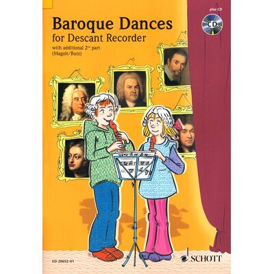 Schott Baroque Dances Recorder Schott Baroque Dances Recorder