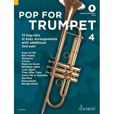 Schott Pop For Trumpet 4 Schott Pop For Trumpet 4